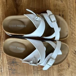 Girls White Sandals